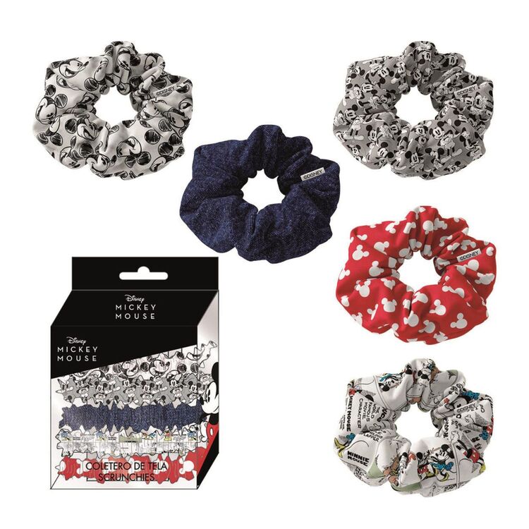 Product Disney Mickey Mouse Set Of 5 Scrunchies image