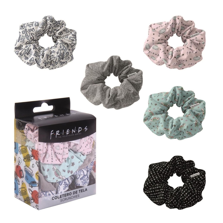 Product Friends Set of 5 Scrunchies image