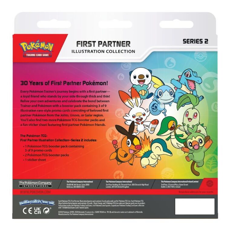 Product Pokemon TCG First Partner Illustration Collection Series 2 image