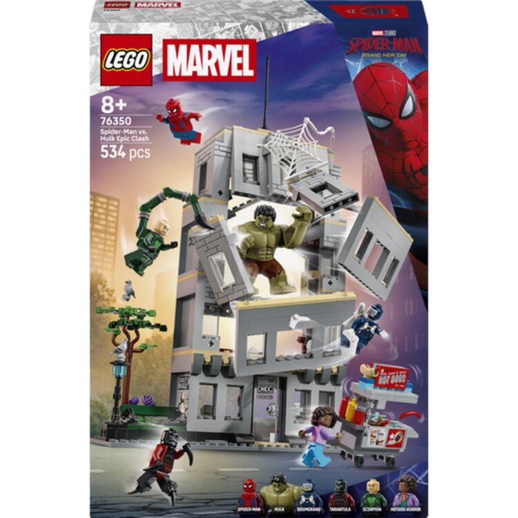 Product LEGO® Marvel: Spider-man Vs. Hulk Epic Clash (76350) image