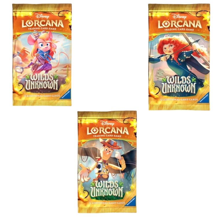 Product Disney Lorcana TCG Wilds Unknown Booster Pack 1pc 1τμχ Τυχαία Επιλογή image