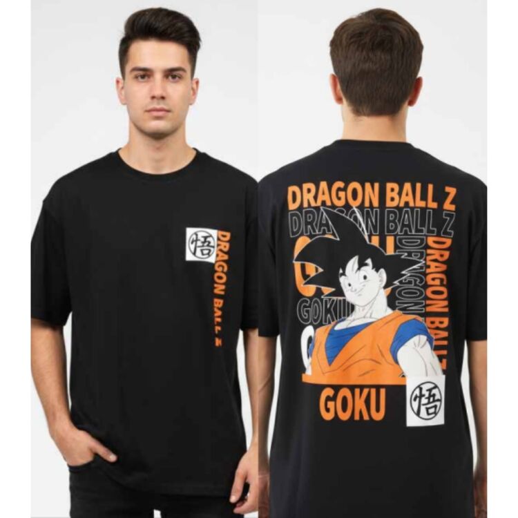 Product Goku Oversize Black T-shirt image