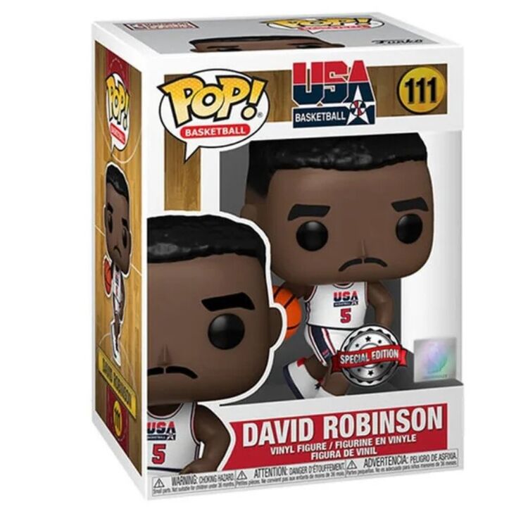 Product Φιγούρα Funko Pop! NBA USA Basketball David Robinson 1992 Team USA Jersey (Special Edition) image