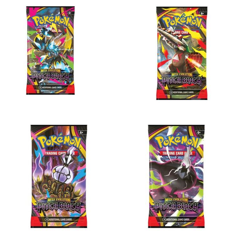 Product Pokemon TCG Mega Evolution 05 Pitch Black 1 Booster Pack 1τμχ Τυχαία Επιλογή image
