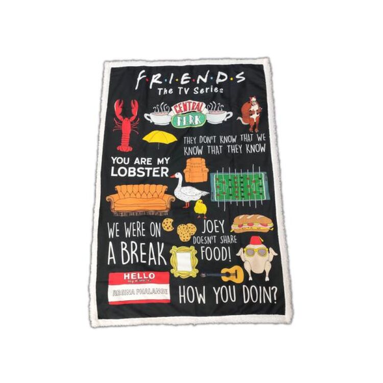 Product Friends Sherpa Blanket image