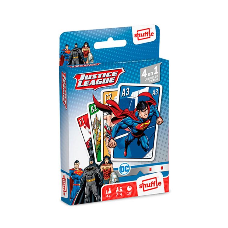 Product Παιχνίδι με Κάρτες Shuffle Fun Justice League image