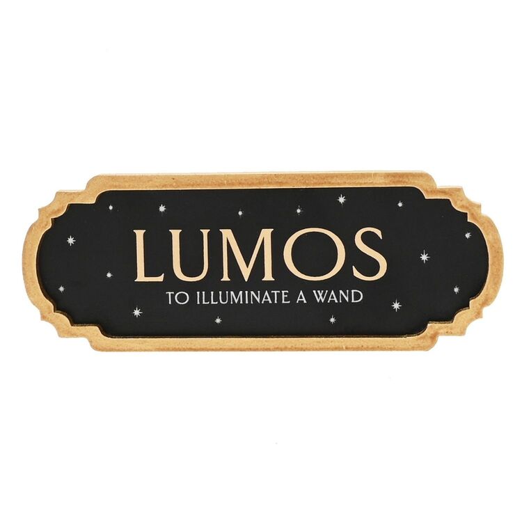 Product Διακοσμητική Πινακίδα Harry Potter Alumni Spell Lumos image
