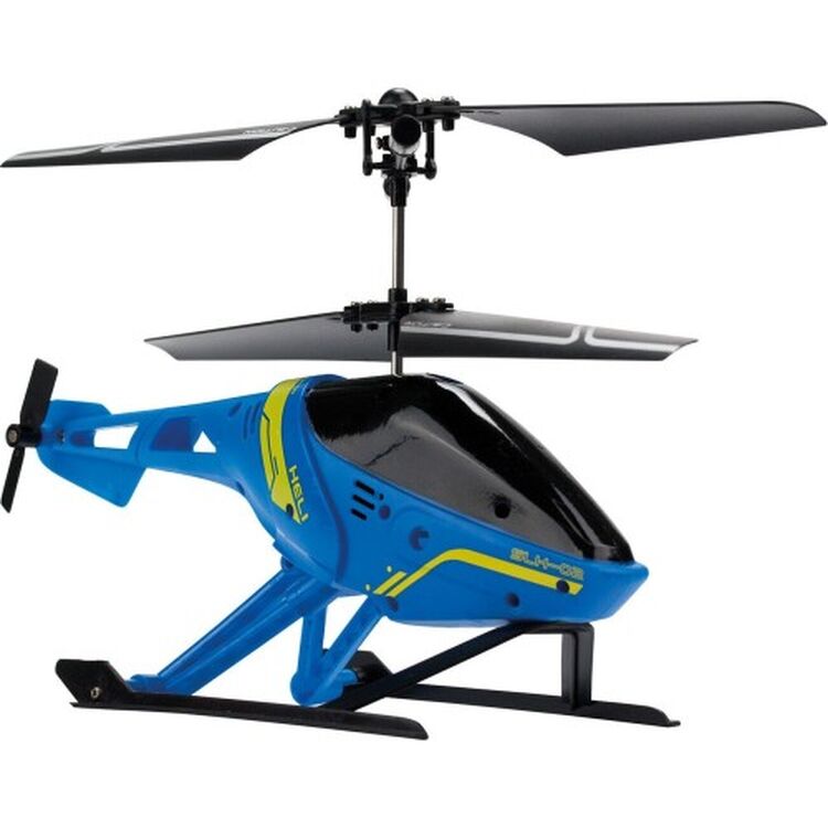 Product Τηλεκατευθυνόμενο Ελικόπτερο AS Silverlit: Flybotic - Remote Control Helicopter - Air Python (Blue Color) (7530-84788) image