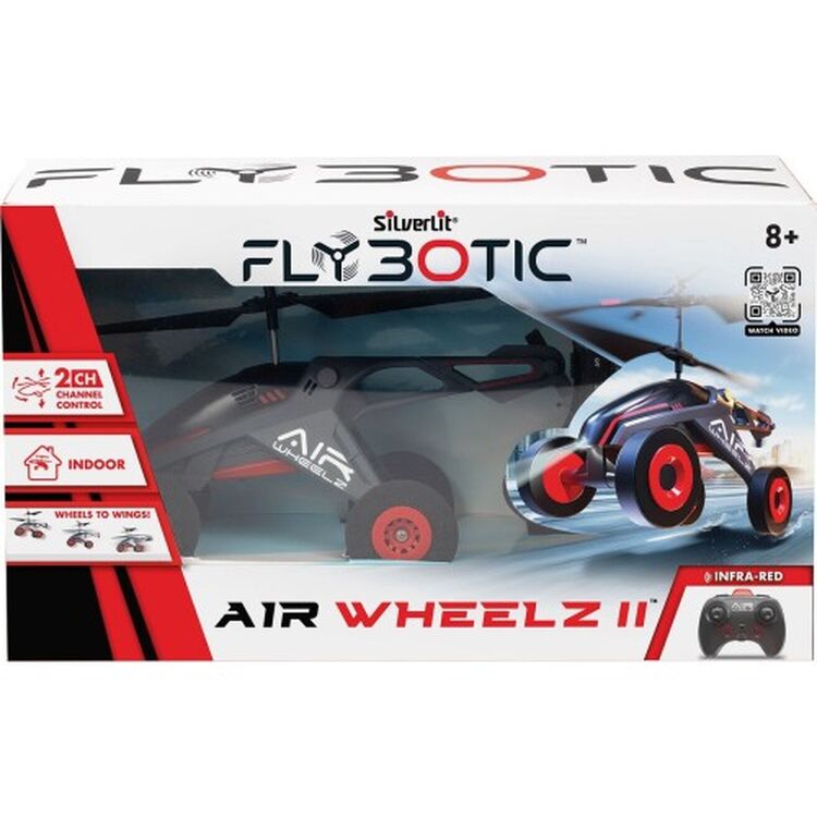 Product Τηλεκατευθυνόμενο Ελικόπτερο AS Silverlit: Flybotic - Remote Control Helicopter - Air Wheelz IΙ (7530-84569) image