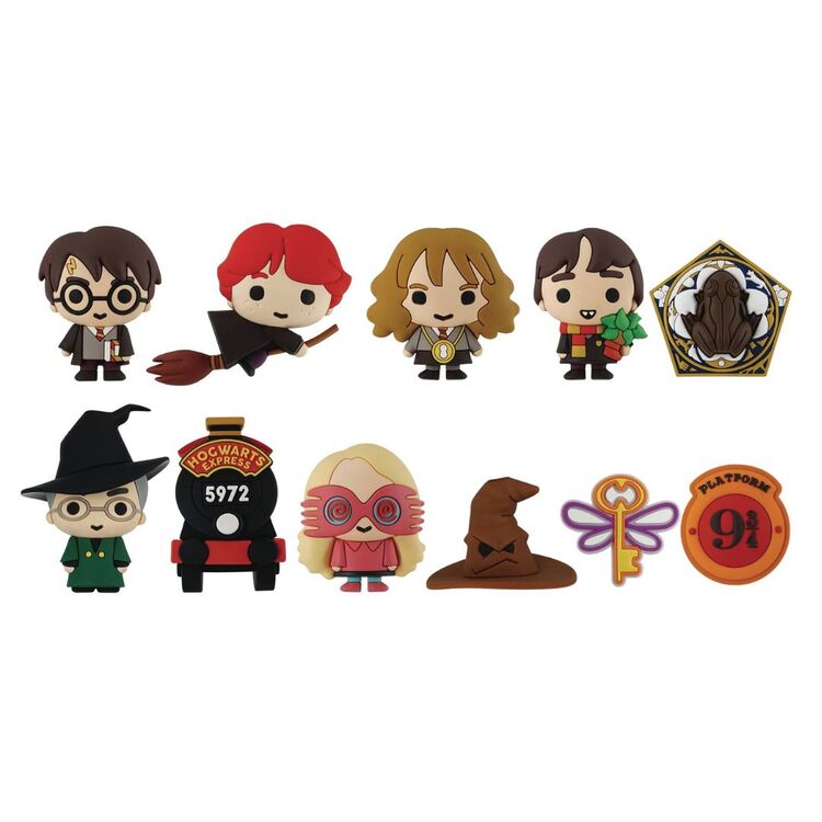 Product Μπρελόκ Harry Potter 3D Bag Clip 1τμχ Τυχαία Επιλογή image