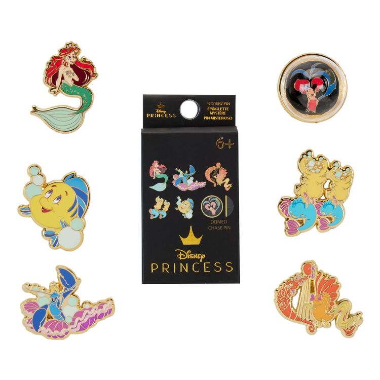 Product Loungefly Disney The Little Mermaid 35ThAnniversary Mystery Box Pin Random image