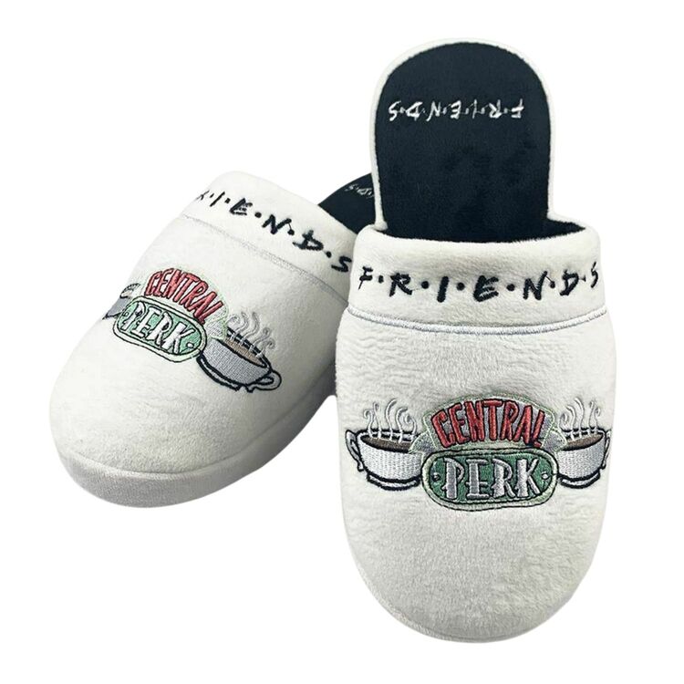Product Friends Central Perk White Slippers image