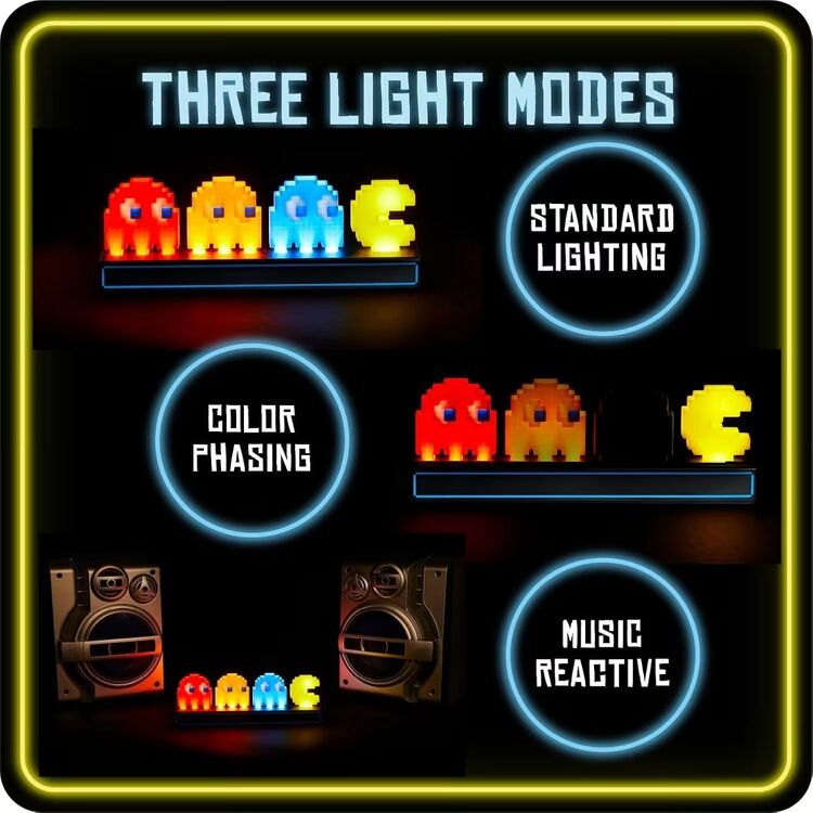 Product Φωτιστικό Paladone: Pac Man - Icons Light (PP7097PMV2) image
