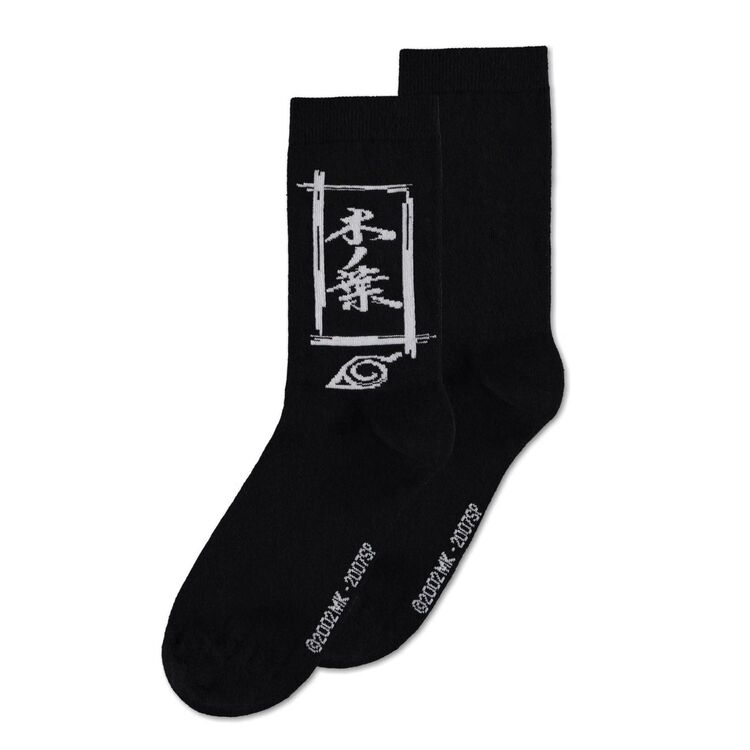 Product Naruto Symbol Socks 3 Pack image