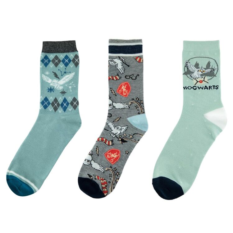 Product Κάλτσες Σετ των 3 Harry Potter Hedwig image