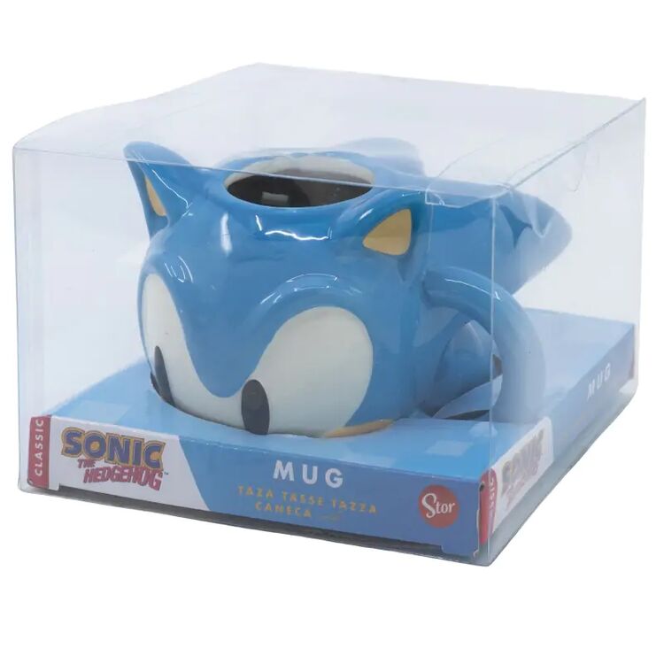 Product Κούπα Sonic the Hedgehog - Head 3D Mug In Gift Box image