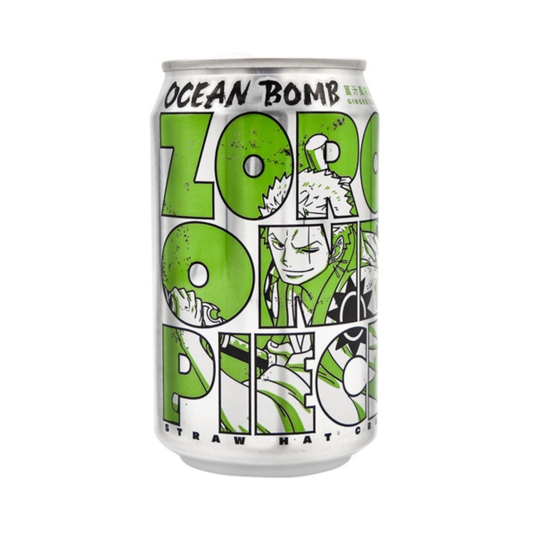 Product One Piece Zoro Ocean Bomb Sparkling Drink Honey Lemon Flavor image