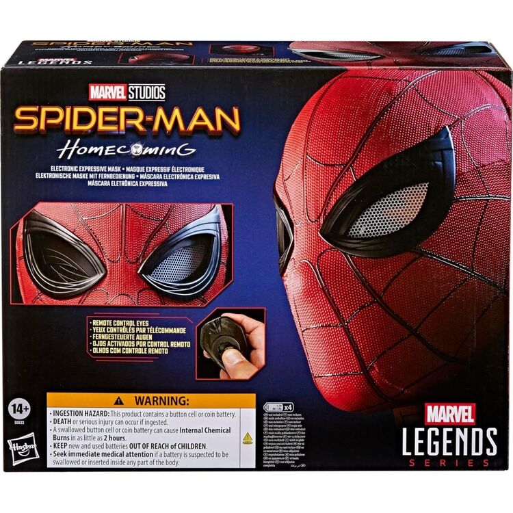 Product Hasbro Marvel Legend Series: Spider-Man Homecoming - Electronic Expressive Mask (G0633) image
