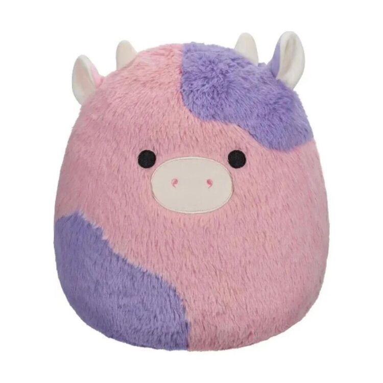 Product Squishmallows Fuzz A Mallow Patty The Pink and Purple Cow image