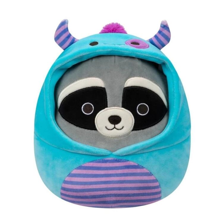 Product Squishmallows Halloween Rocky the Raccoon in Monster Costume 19cm image