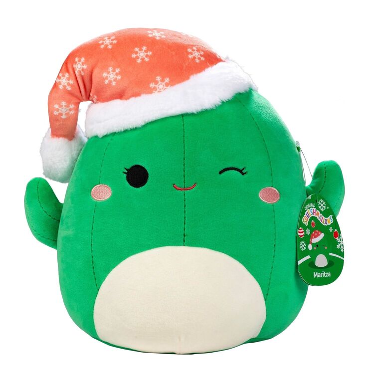 Product Squishmallows Maritza The Cactus With Christmas Hat(13εκ) image