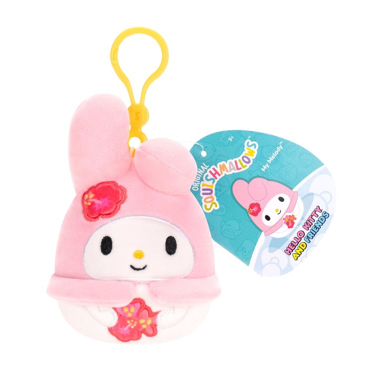 Product Μπρελόκ Λούτρινο Squishmallows Keychain Sanrio Tropical Food 1τμχ Τυχαία Επιλογή image