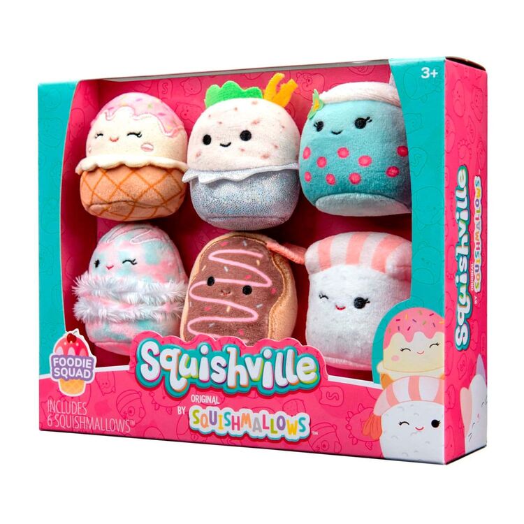 Product Squishmallows Squishville 6 pack Foodie Squad image