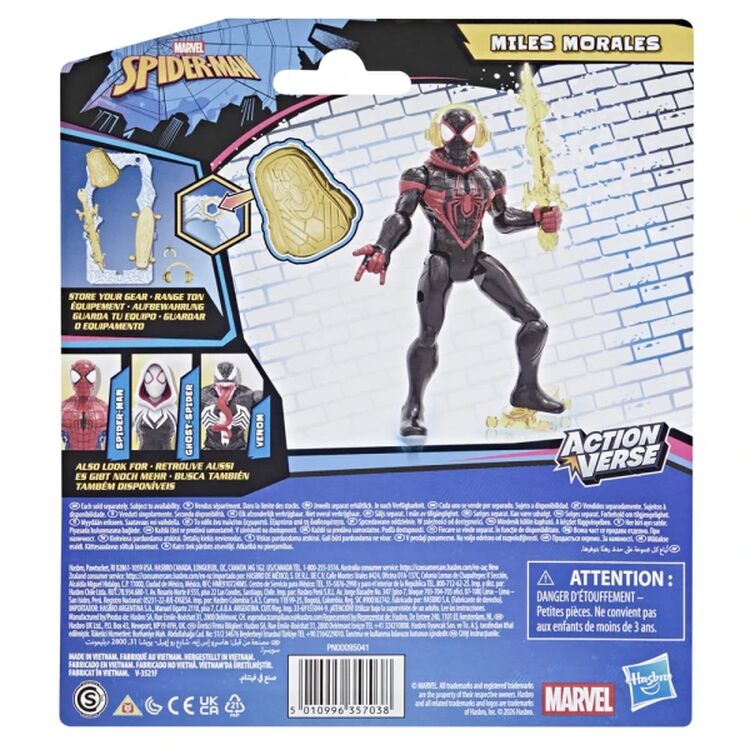Product Hasbro Marvel: Action Verse Spider-Man - Miles Morales Action Figure (G2853) image