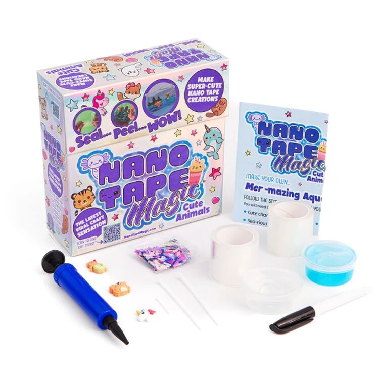 Product Δημιουργικό Σετ Giochi Preziosi Nano Tape Magic: Cute Animals  (Random) (NAP01000) 1τμχ Τυχαία Επιλογή image
