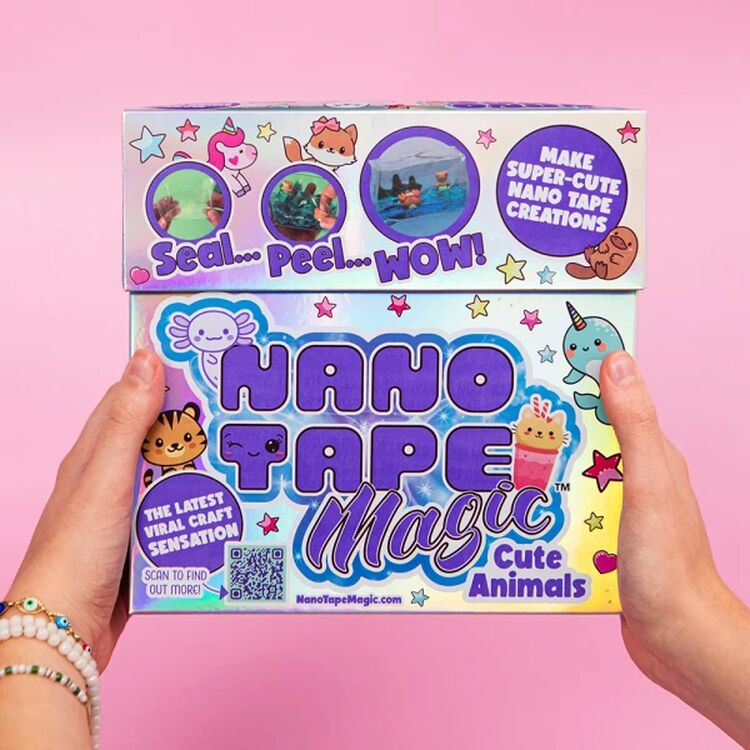 Product Δημιουργικό Σετ Giochi Preziosi Nano Tape Magic: Cute Animals  (Random) (NAP01000) 1τμχ Τυχαία Επιλογή image