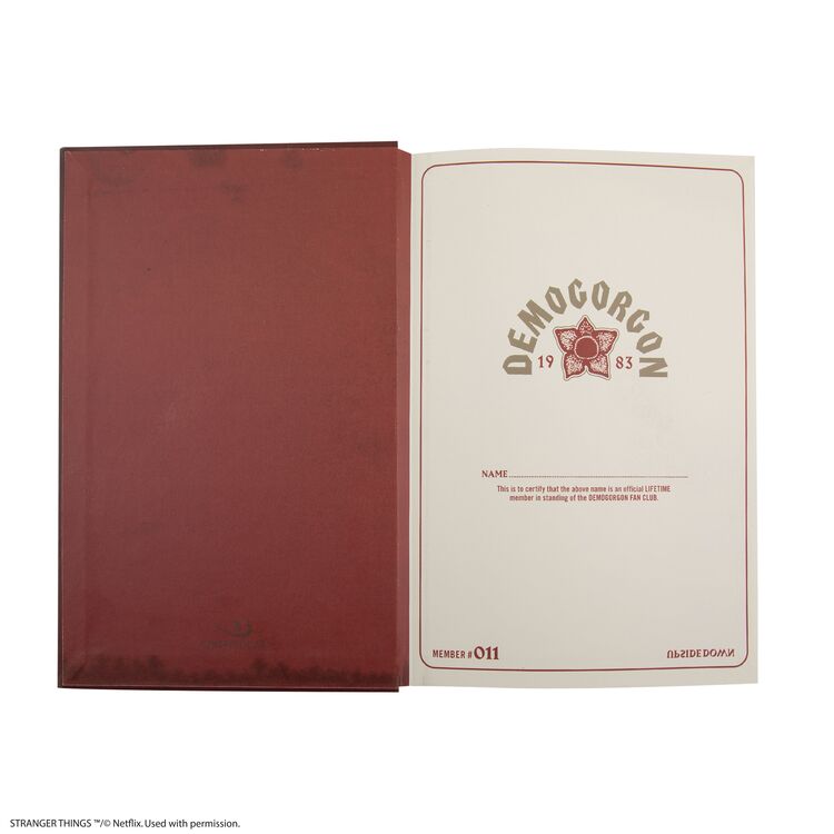 Product Σημειωματάριο Stranger Things Notebook Demogorgon image