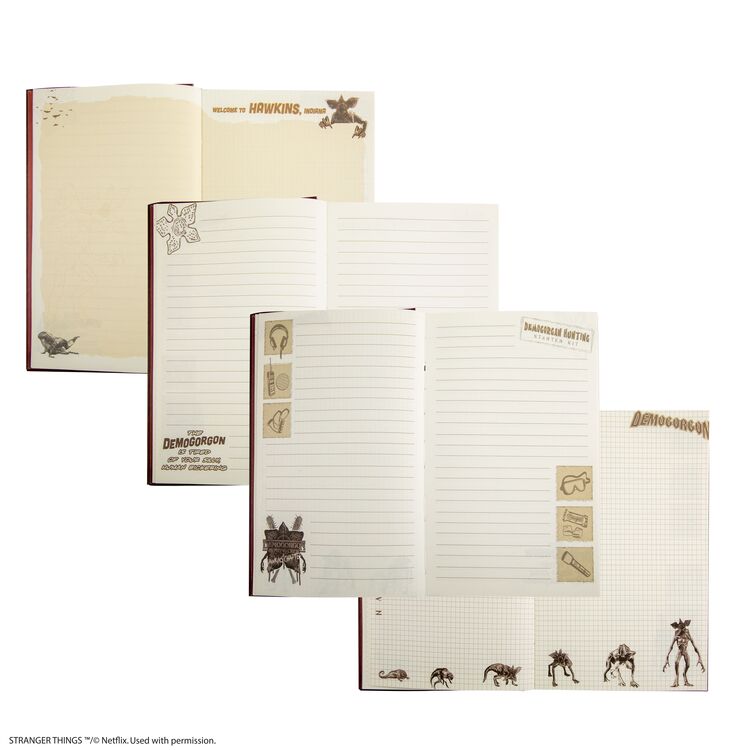 Product Σημειωματάριο Stranger Things Notebook Demogorgon image