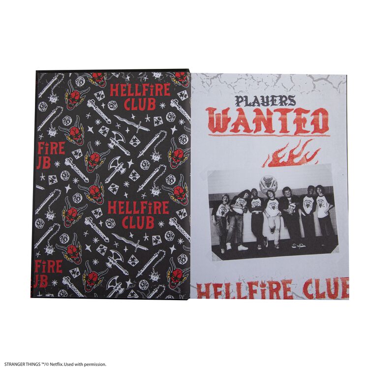 Product Σημειωματάριο Stranger Things Hellfire Club Hardcover Notebook image