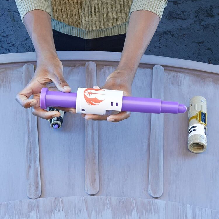 Product Φωτόσπαθο Hasbro Disney: Star Wars Lightsaber Forge - Mace Windu Extendable Purple Lightsaber (F1164) image