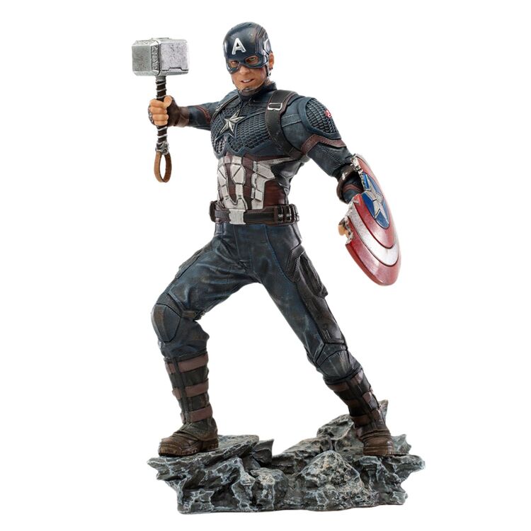 Product Αγαλματίδιο Iron Studios BDS: The Infinity Saga Captain America Ultimate Art Scale (1/10) image