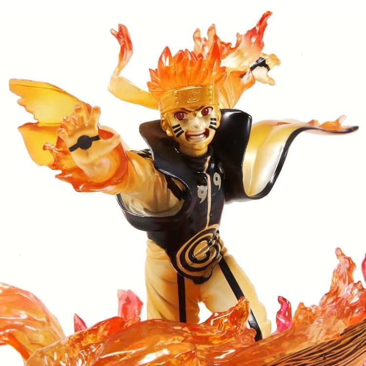Product Naruto Shippuden Kurama Kizuna Relation Naruto Uzumaki Figuarts Zero Statue image