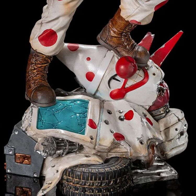 Product Iron Studios Twisted Metal Sweet Tooth Needles Kane Art Scale Statue (1/10) image