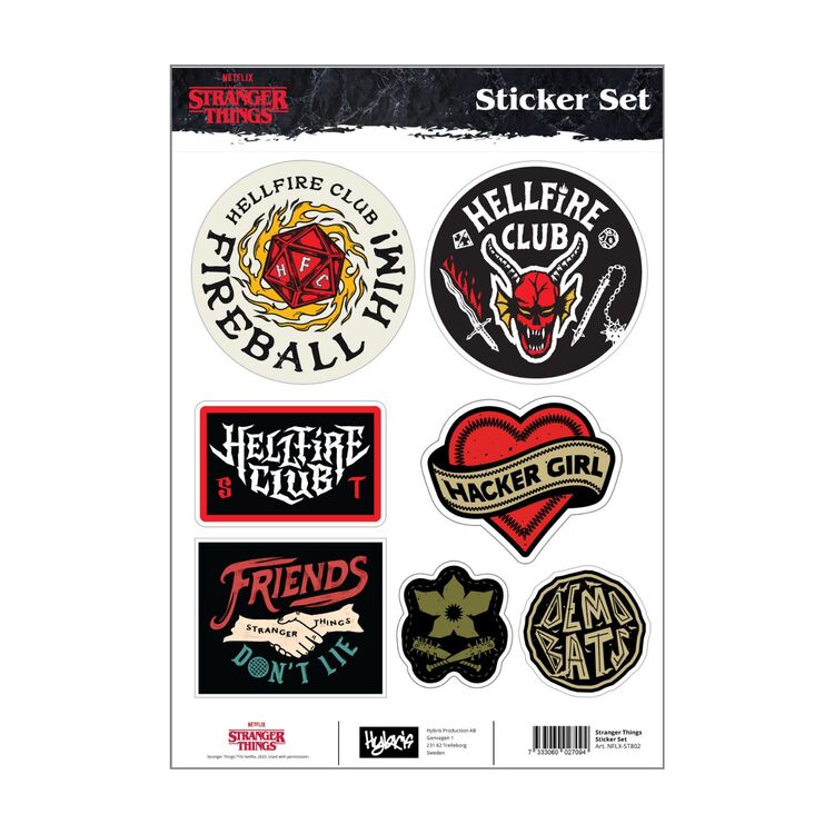 Product Stranger Things Sticker Set 2 image