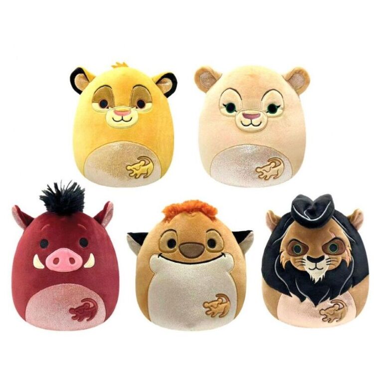Product Λούτρινο Squishmallows Disney Lion King 1τμχ Τυχαία Επιλογή image