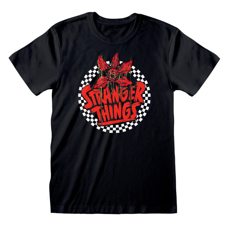 Product Stranger Things Checkered Circle T-Shirt image