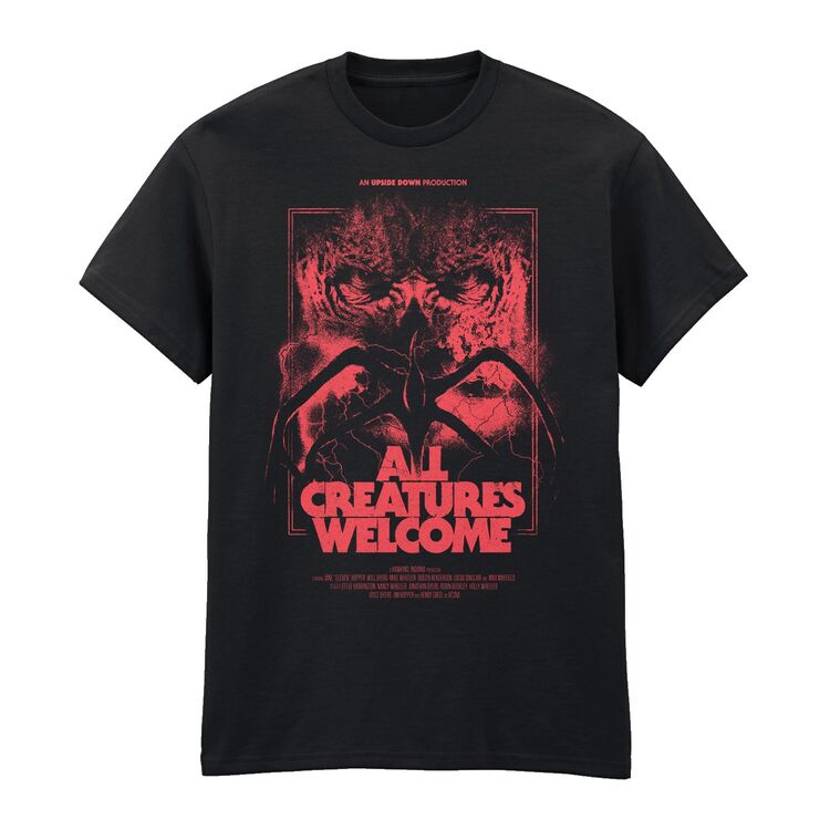 Product Stranger Things All Creatures Welcome T-shirt image