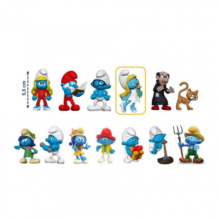 Product Giochi Preziosi Στρουμφάκια: Φακελάκι Με Φιγούρα W3 (PUF37000) 1τμχ Τυχαία Επιλογή image