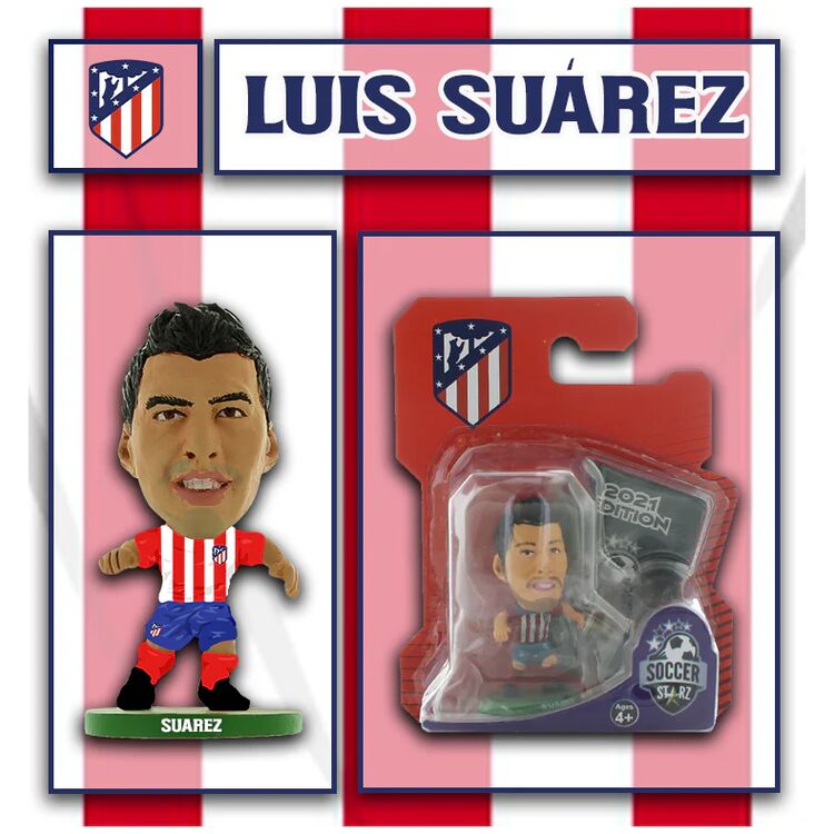Product Creative Toys - Soccerstarz: Atletico Madrid Luis Suarez - Home Kit (Classic) Figure (405300) image