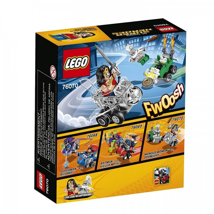 Product LEGO® Super Heroes: Mighty Micros:wonder Woman Vs Doom (76070) image