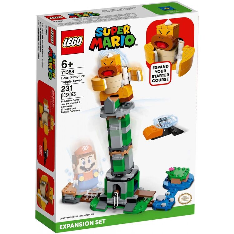 Product LEGO® Super Mario™: Boss Sumo Bro Topple Tower Expansion Set (71388) image