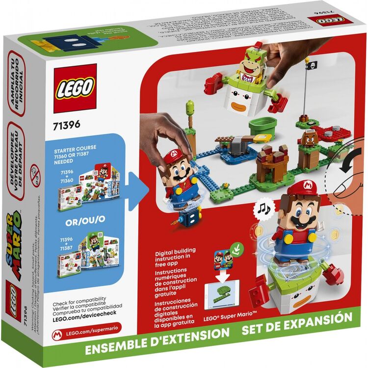 Product LEGO® Super Mario™: Bowser Jr.'s Clown Car Expansion Set (71396) image