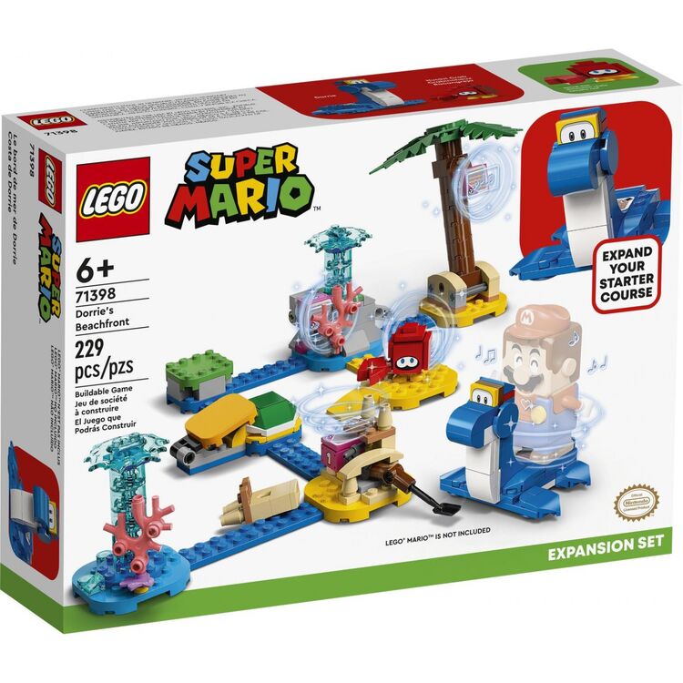 Product LEGO® Super Mario™: Dorrie’s Beachfront Expansion Set (71398) image