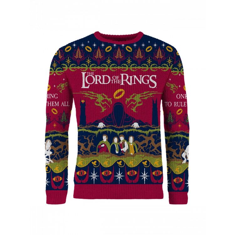 Product Lord Of The Rings One Sweater To Rule Them All Christmas Jumper image