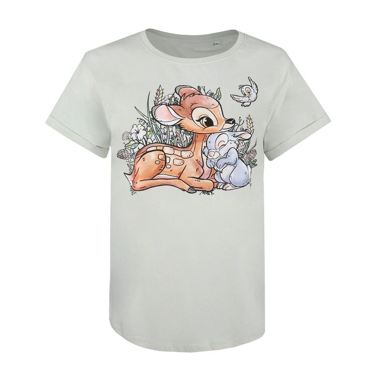Product Disney Bambi and Thumper Muted Green T-shirt image