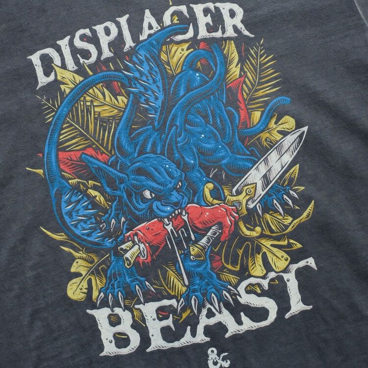 Product Dungeons & Dragons Displacer Beast Vintage T-shirt image